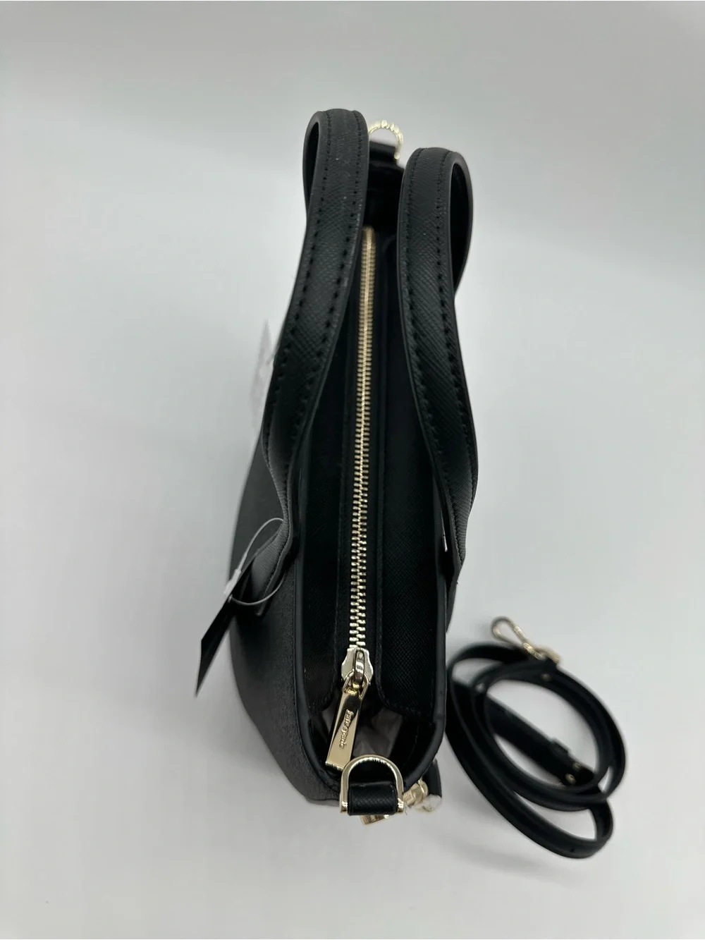 kate spade Black Glitter Tote with Detachable Strap